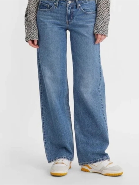 Levi's Denim - Levi's Premium Denim Nwt A55660001 Low Loose Straight Leg Jeans 34x 32